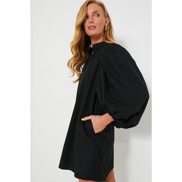 POMANDER PLACE Black Astrid Dress Size XS NWT Retail $128 Tuckernuck - Picture 5 of 8